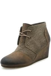  Tie Wedge Bootie