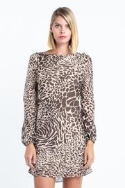  Tiger Print Mini-dress