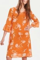 Russet Orange Dress