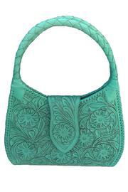  Handtooled Leather Tote