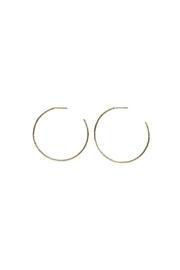  Textured Hoop Earrings