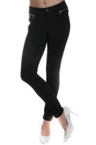  Zippered Skinny Pant