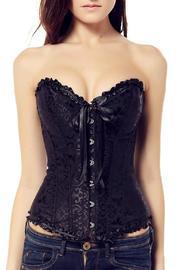  Black Overbust Corset