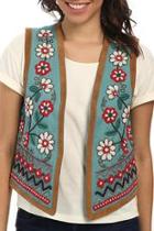  Embroidered And Beaded Vest