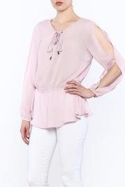  Laced Up Blouse