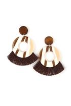  Fringe Statement Earrings