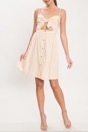 Yellow Stripe Dress