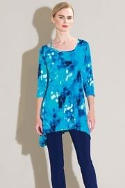  Water-drop Print Tunic