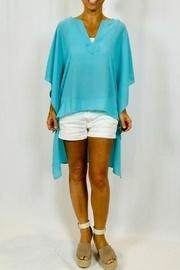  Hi-lo Aqua Tunic