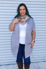 Suede Stone Cardigan