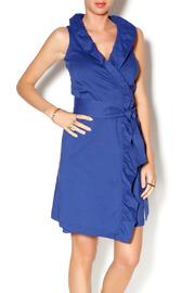  Ruffled Wrap Dress