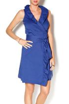  Ruffled Wrap Dress