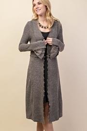  Knit Long Jacket