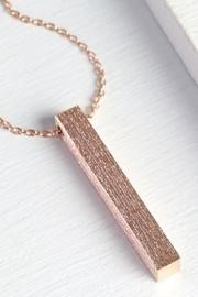  Shimmer Bar Necklace