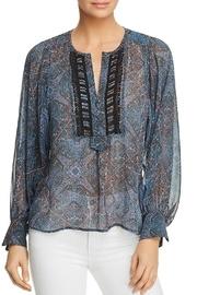  Tapestry Print Top