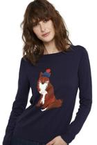  Fox Intarsia Sweater