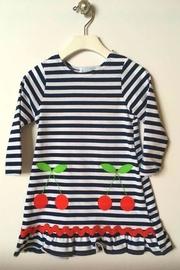  Navy/white Cherry Dress