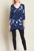  Floral Leaves Tunic