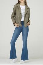  Parka With Shoulder Scuff Stripe Band