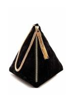  Pryramid Velvet Bag