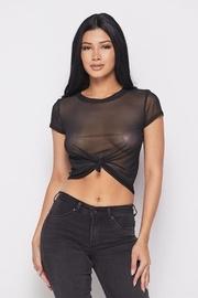  Mesh Knot Top