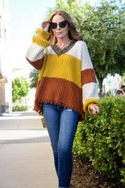 Distressed & Cozy Sweater