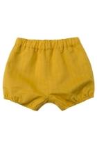  Yellow Linen Shorts