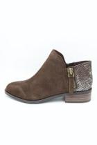  Brown Greyson Bootie