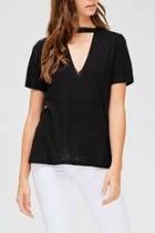  Black Choker Tee