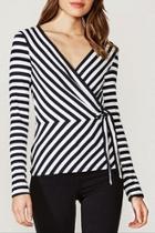  Rib Stripe Top
