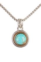  Turquoise Stone Round Necklace