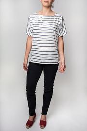  Striped Boxy Top