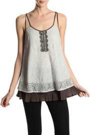 Contrast Lace Tank