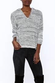  Grey Knit Pullover Top