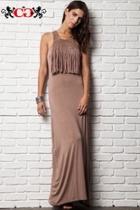  Fringed Maxi Dress