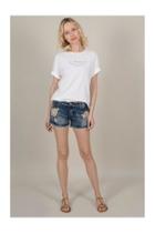  Embellished Jean Shorts