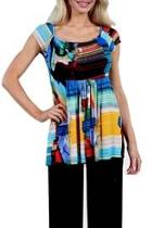  French Watercolor Top