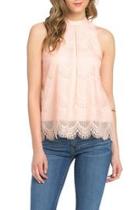  Blush Lace Top
