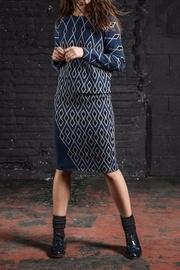  Double Knit Sweater Top