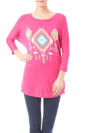 Pink Tribal Top