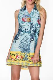  Button Tunic Dress