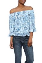  Baroque Off Shoulder Top