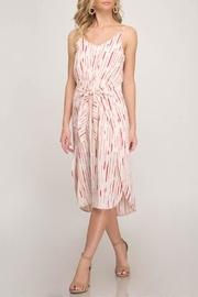  Front Tie Midi