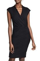  Velevet-omega Wrap Dress