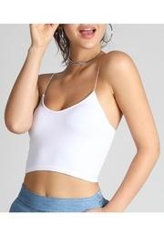  Skinny Strap-cropped Cami