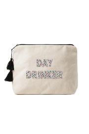 Day Drinker Canvas Bikni Bag Confetti Beads