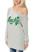  Off-shoulder Lucky Tee