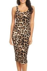  Leopard Bodycon Dress