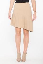 Asymmetrical Pleated Skirt