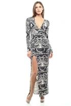  Sultry Slit Dress